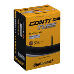 Vidinė padanga Continental MTB 27.5+, juoda kaina ir informacija | Dviračių kameros ir padangos | pigu.lt