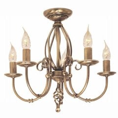 Подвесной светильник Elstead Lighting Artisan ART5-AGD-BRASS цена и информация | Люстры | pigu.lt