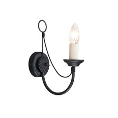 Настенный светильник Elstead Lighting Carisbrooke CB1-BLACK цена и информация | Настенные светильники | pigu.lt