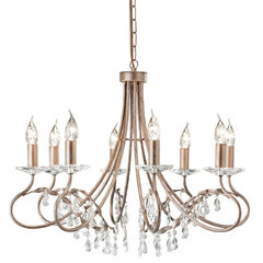 Подвесной светильник Elstead Lighting Christina CRT8-SILVER-GOLD цена и информация | Люстры | pigu.lt