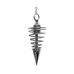 Švytuoklė Deluxe Silver Spiral Pendulum kaina ir informacija | Ezoterika | pigu.lt