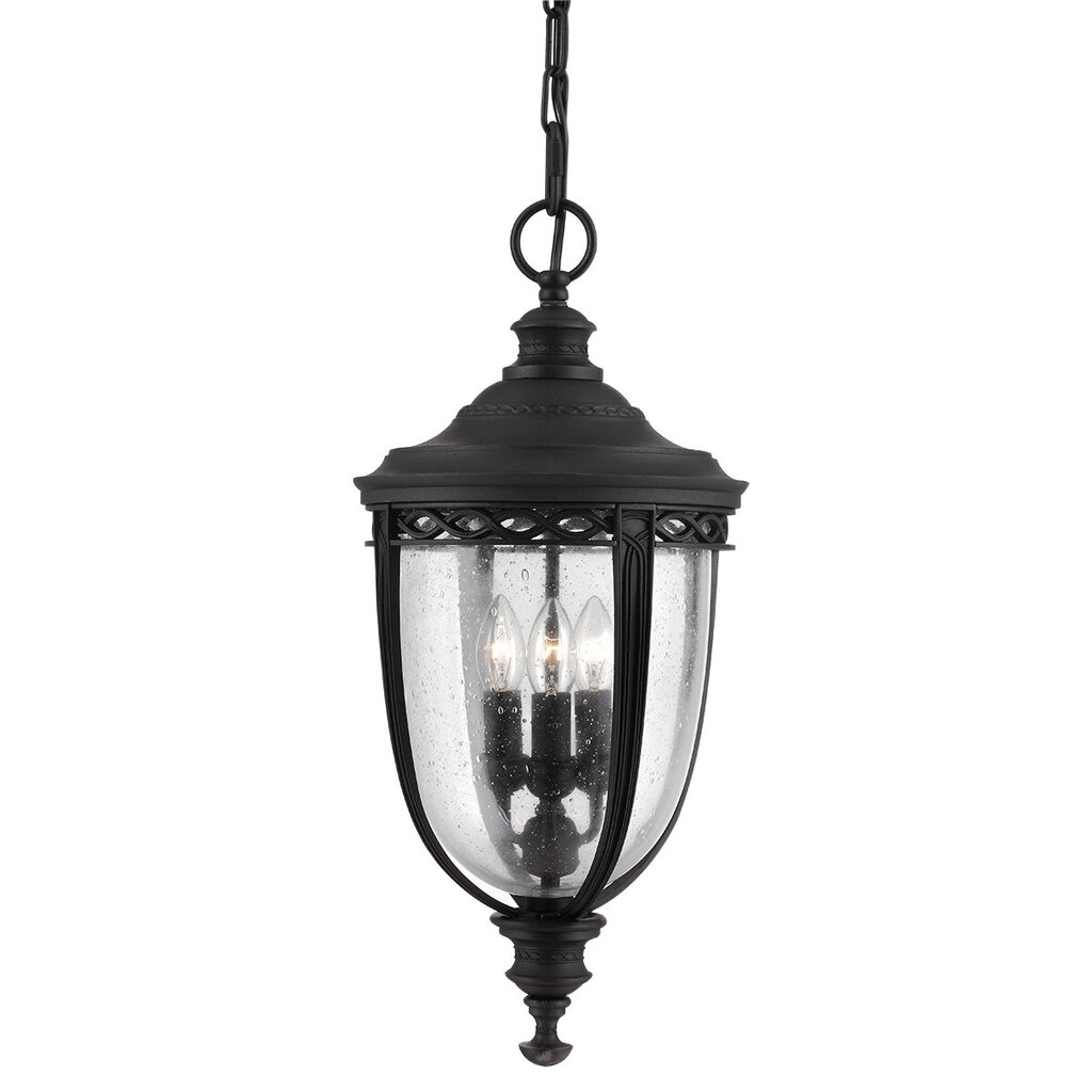 Pakabinamas lauko šviestuvas Elstead Lighting English bridle FE-EB8-L-BLK цена и информация | Lauko šviestuvai | pigu.lt