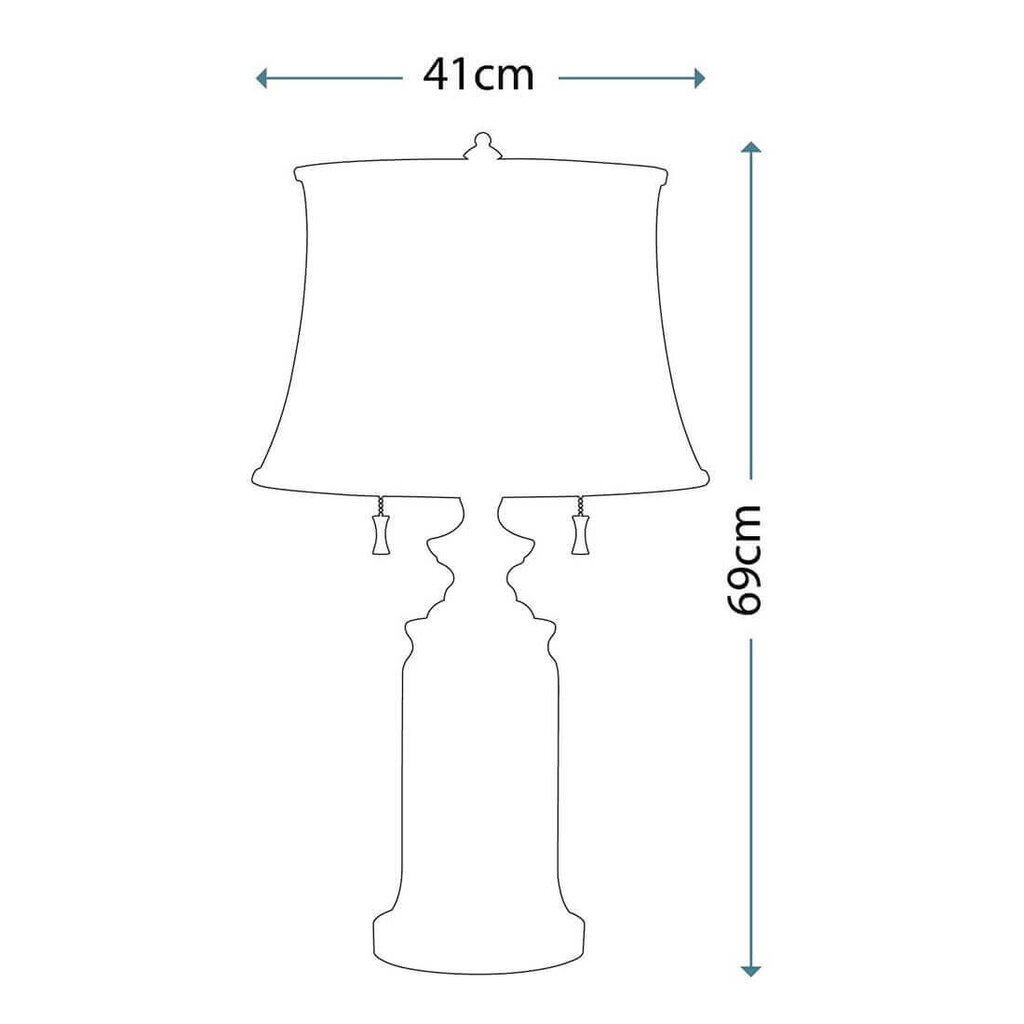 Stalinis šviestuvas Elstead Lighting Stateroom FE-STATEROOM-TL-BB kaina ir informacija | Staliniai šviestuvai | pigu.lt