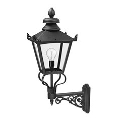 Настенный наружный светильник Elstead Lighting Grampian GB1-BLACK цена и информация | Уличные светильники | pigu.lt