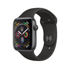 Apple Watch Series 4 44mm Space Gray Aluminum/Black Sport Band kaina ir informacija | Išmanieji laikrodžiai (smartwatch) | pigu.lt