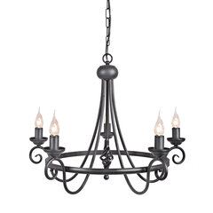 Подвесной светильник Elstead Lighting Harlech HR5-BLACK цена и информация | Люстры | pigu.lt