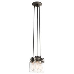 Подвесной светильник Elstead Lighting Brinley KL-BRINLEY3-OZ цена и информация | Люстры | pigu.lt