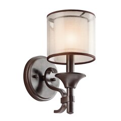 Настенный светильник Elstead Lighting Lacey KL-LACEY1-MB цена и информация | Настенные светильники | pigu.lt