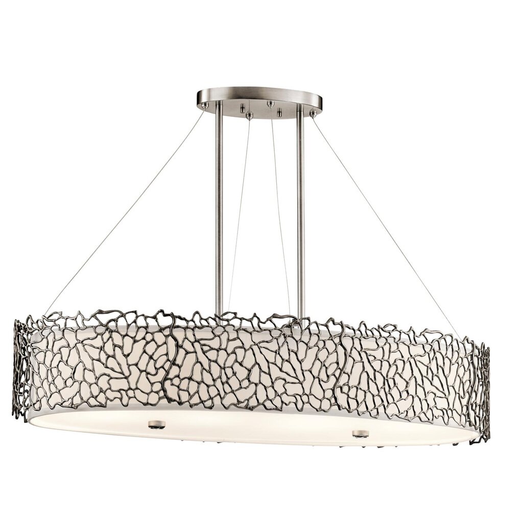 Pakabinamas šviestuvas Elstead Lighting Silver coral KL-SILVER-CORAL-ISLE kaina ir informacija | Pakabinami šviestuvai | pigu.lt