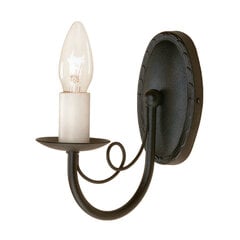 Настенный светильник Elstead Lighting Minster MN1-BLACK цена и информация | Настенные светильники | pigu.lt