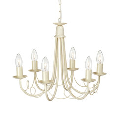 Подвесной светильник Elstead Lighting Minster MN6-IV-GOLD цена и информация | Люстры | pigu.lt