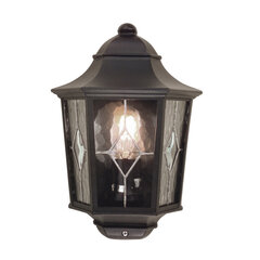 Sieninis lauko šviestuvas Elstead Lighting Norfolk NR7-2-BLK kaina ir informacija | Lauko šviestuvai | pigu.lt