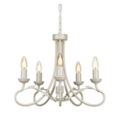 Подвесной светильник Elstead Lighting Olivia OV5-IVORY-GOLD цена и информация | Люстры | pigu.lt