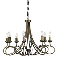 Подвесной светильник Elstead Lighting Olivia OV8-BLK-GOLD цена и информация | Люстры | pigu.lt