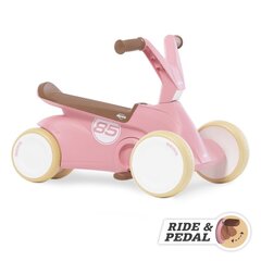 Berg GO2 Gokart 2 в 1 балансировочный велосипед, ретро розовый цена и информация | Игрушки для малышей | pigu.lt
