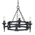 Подвесной светильник Elstead Lighting Saxon SAX3-BLK