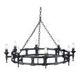 Pakabinamas šviestuvas Elstead Lighting Saxon SAX8-BLK