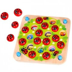 Atminties žaidimas Ladybug kaina ir informacija | Žaislai berniukams | pigu.lt