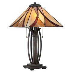 Настольная лампа Elstead Lighting Asheville QZ-ASHEVILLE-TL цена и информация | Настольные светильники | pigu.lt