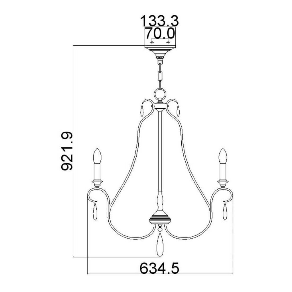 Pakabinamas šviestuvas Elstead Lighting Dewitt FE-DEWITT5 kaina ir informacija | Pakabinami šviestuvai | pigu.lt