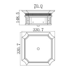 Настенный светильник для улицы Elstead Lighting Federal FE-FEDERAL-S цена и информация | Уличные светильники | pigu.lt