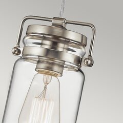 Подвесной светильник Elstead Lighting Brinley KL-BRINLEY-MP-NI цена и информация | Люстры | pigu.lt