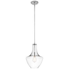 Подвесной светильник Elstead Lighting Everly KL-EVERLY-P-S-CH цена и информация | Люстры | pigu.lt