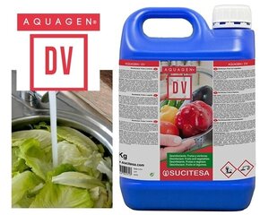 Средство для дезинфекции фруктов и овощей, Aquagen DV, 5 л цена и информация | Очистители | pigu.lt