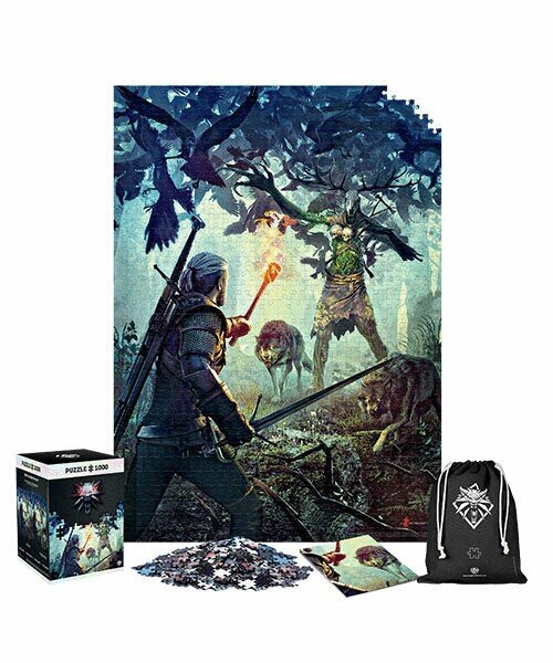 Dėlionė The Witcher Leshen, 1000 d. цена и информация | Dėlionės (puzzle) | pigu.lt