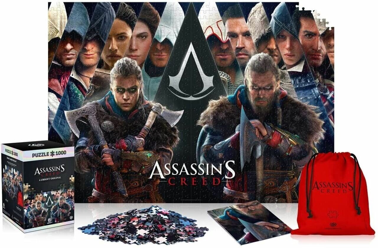 Dėlionė Assassins Creed: Legacy, 1000 det. kaina ir informacija | Dėlionės (puzzle) | pigu.lt