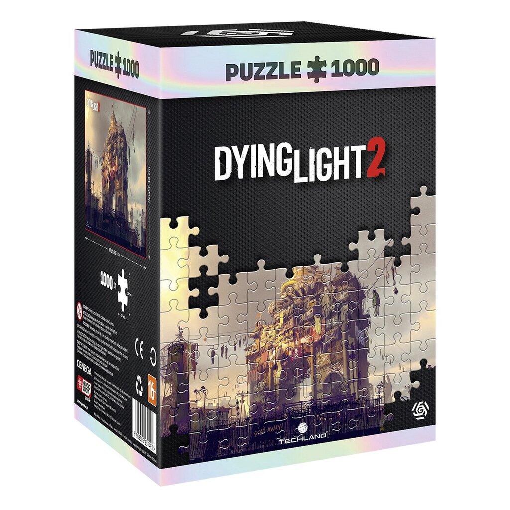 Пазл Dying Light 2, 1000 деталей цена | pigu.lt