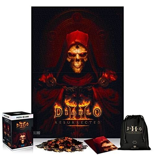 Dėlionė Diablo II: Prisikėlė, 1000 dalių kaina ir informacija | Dėlionės (puzzle) | pigu.lt