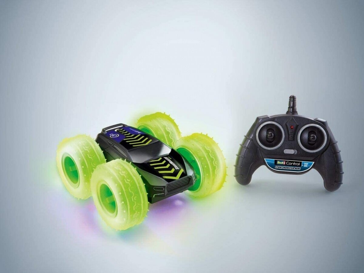 Automobilis Revell Control StuntMonster 1080 ° Mini RC automobilis su nuotolinio valdymo pultu kaina ir informacija | Žaislai berniukams | pigu.lt