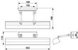 Sieninis šviestuvas Elstead Lighting Chawton CHAWTON-PLM-BLK цена и информация | Sieniniai šviestuvai | pigu.lt