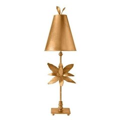 Настольная лампа Elstead Lighting Azalea FB-AZALEA-TL-GD цена и информация | Настольные светильники | pigu.lt