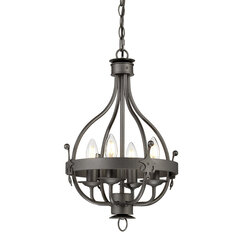 Подвесной светильник Elstead Lighting Windsor graphite WINDSOR4-GR цена и информация | Люстры | pigu.lt