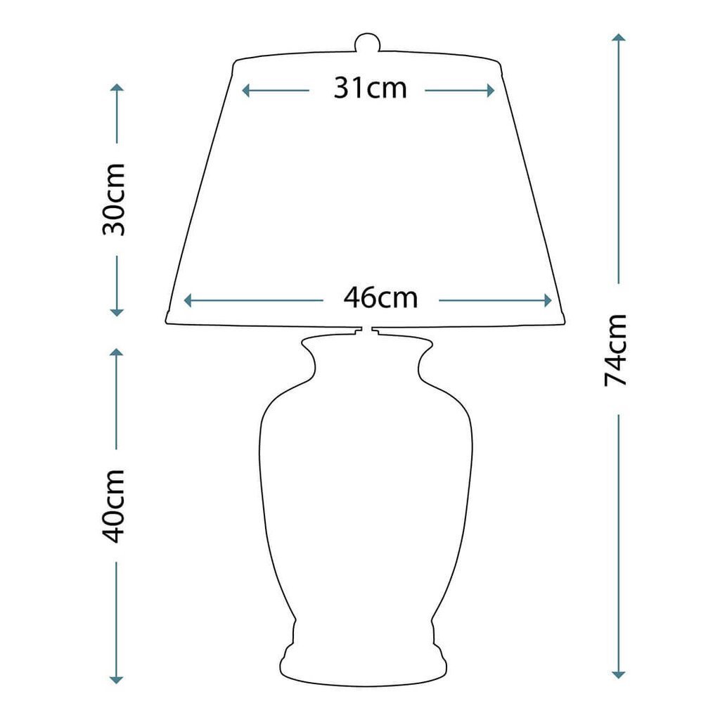 Stalinis šviestuvas Elstead Lighting Morris MORRIS-TL-LARGE цена и информация | Staliniai šviestuvai | pigu.lt