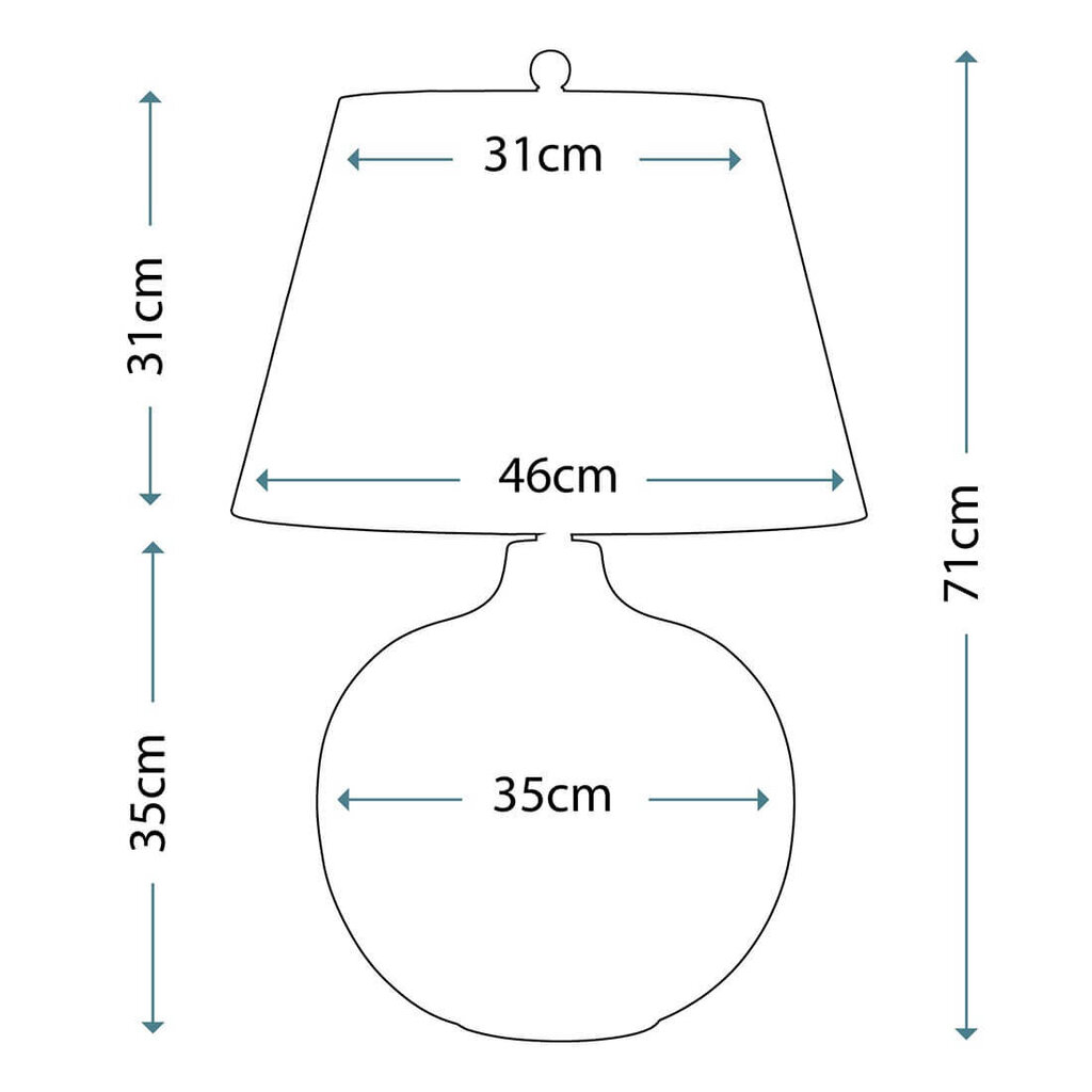 Stalinis šviestuvas Elstead Lighting Ottoman OTTOMAN-TL kaina ir informacija | Staliniai šviestuvai | pigu.lt