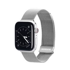 Dux Ducis Watch Band Silver kaina ir informacija | Išmaniųjų laikrodžių ir apyrankių priedai | pigu.lt