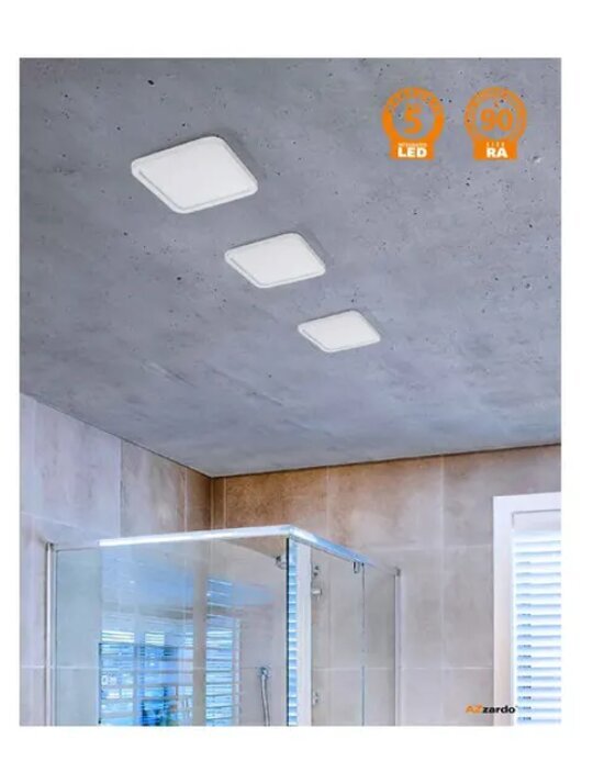 Įleidžiamas vonios šviestuvas AZzardo Slim AZ4377 цена и информация | Įmontuojami šviestuvai, LED panelės | pigu.lt