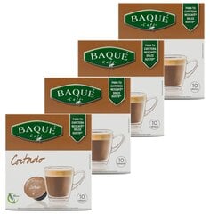 Cafe Baque Espresso macchiato Dolce Gusto aparatų kavos kapsulės, 40 vnt. kaina ir informacija | Kava, kakava | pigu.lt