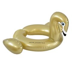 Pripučiamas ratas Swim Essentials Golden Swan, 55 cm kaina ir informacija | Pripučiamos ir paplūdimio prekės | pigu.lt