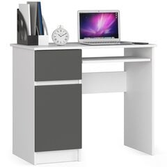 Письменный стол NORE Piksel 90, серый цвет цена и информация | Компьютерные, письменные столы | pigu.lt