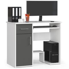 Письменный стол NORE Jay, серый цвет цена и информация | Компьютерные, письменные столы | pigu.lt