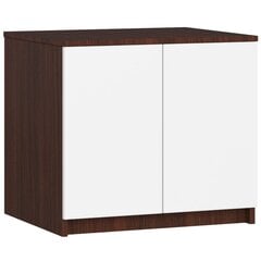 Антресоли для шкафа NORE, белые/коричневые цена и информация | Шкафы | pigu.lt