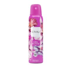 Purškiamas dezodorantas C-THRU Girl Bloom moterims 48h 150ml kaina ir informacija | C-Thru Kvepalai, kosmetika | pigu.lt