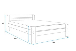 Кровать BMS604 цена и информация | Кровати | pigu.lt