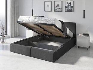 Кровать с подъемным механизмом BMS612 Graphite цена и информация | Кровати | pigu.lt