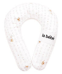 Подковка для сна/кормления малыша La Bebe™ Snug Pillow Art.5190 Cotton Nursing Maternity Sleepy Bears 20x70см цена и информация | Подушки для беременных и кормящих | pigu.lt