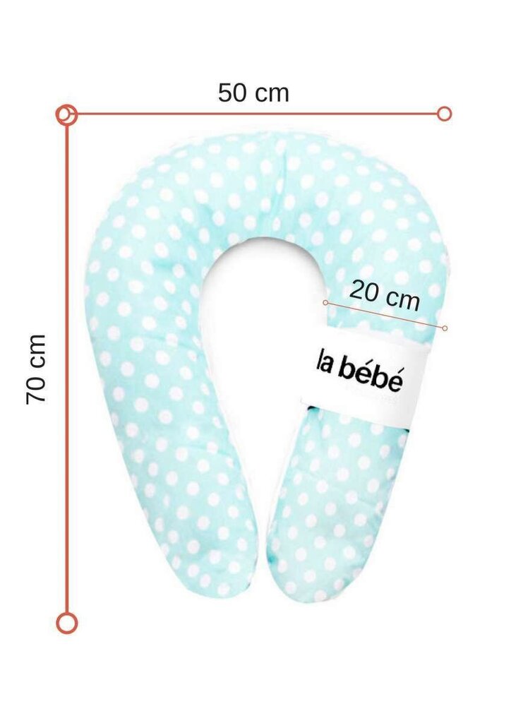 Pagalvė La Bebe ™ 5190, 20x70 cm kaina ir informacija | Maitinimo pagalvės | pigu.lt